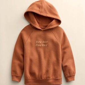 NWT!! Sz NB "Sunday Funday" Lightweight Hoodie in Color Rust